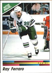 1990-91 Panini Hockey Stickers #45 Ray Ferraro Front