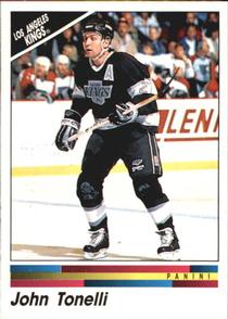 1990-91 Panini Hockey Stickers #235 John Tonelli Front