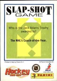 1992-93 Panini Hockey Stickers #24 Garth Butcher Back