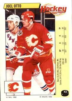1992-93 Panini Hockey Stickers #43 Joel Otto Front