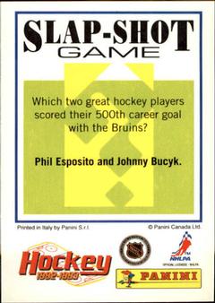 1992-93 Panini Hockey Stickers #46 Theo Fleury Back