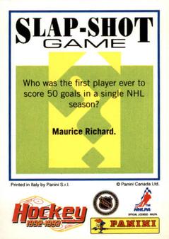 1992-93 Panini Hockey Stickers #179 Scott Niedermayer Back