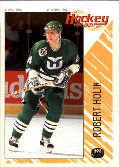 1992-93 Panini Hockey Stickers #293 Bobby Holik Front