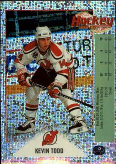 1992-93 Panini Hockey Stickers #O Kevin Todd Front