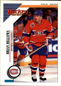 1993-94 Panini Hockey Stickers #15 Brian Bellows Front