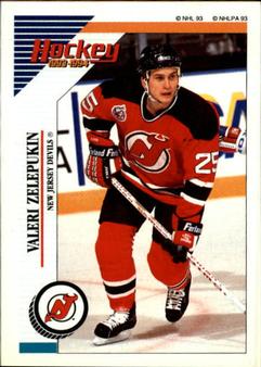 1993-94 Panini Hockey Stickers #38 Valeri Zelepukin Front
