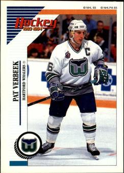 1993-94 Panini Hockey Stickers #124 Pat Verbeek Front