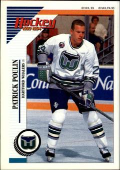 1993-94 Panini Hockey Stickers #126 Patrick Poulin Front