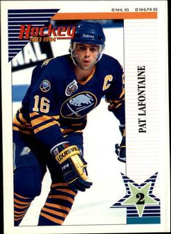1993-94 Panini Hockey Stickers #137 Pat LaFontaine Front
