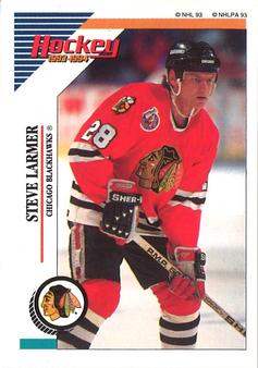 1993-94 Panini Hockey Stickers #146 Steve Larmer Front