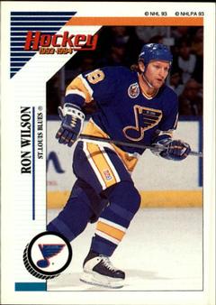 1993-94 Panini Hockey Stickers #162 Ron Wilson Front
