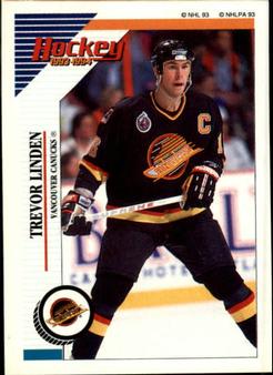 1993-94 Panini Hockey Stickers #172 Trevor Linden Front