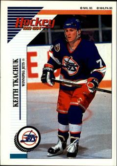 1993-94 Panini Hockey Stickers #193 Keith Tkachuk Front
