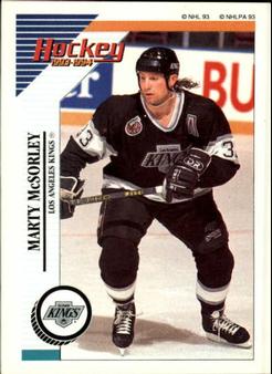 1993-94 Panini Hockey Stickers #208 Marty McSorley Front