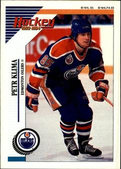 1993-94 Panini Hockey Stickers #234 Petr Klima Front