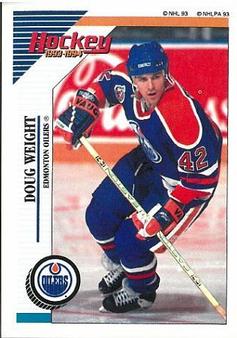 1993-94 Panini Hockey Stickers #235 Doug Weight Front
