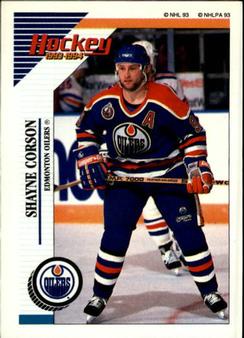 1993-94 Panini Hockey Stickers #236 Shayne Corson Front
