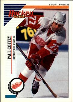 1993-94 Panini Hockey Stickers #252 Paul Coffey Front