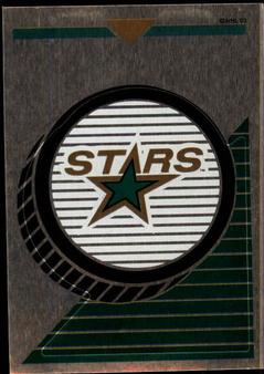 1993-94 Panini Hockey Stickers #266 Dallas Stars Logo Front