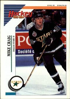 1993-94 Panini Hockey Stickers #271 Mike Craig Front