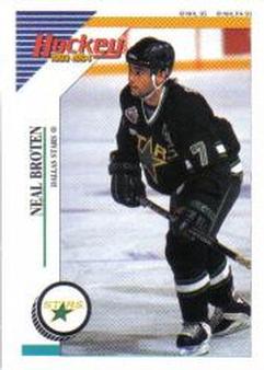 1993-94 Panini Hockey Stickers #272 Neal Broten Front