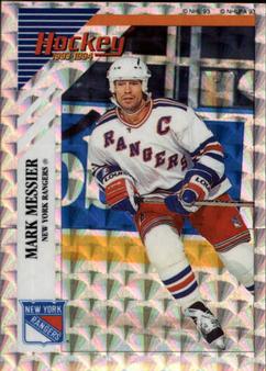 1993-94 Panini Hockey Stickers #I Mark Messier Front
