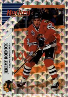 1993-94 Panini Hockey Stickers #M Jeremy Roenick Front