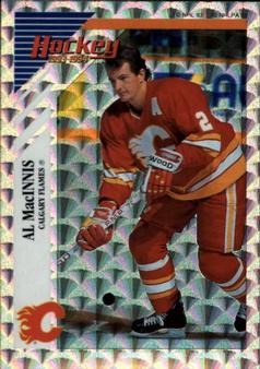 1993-94 Panini Hockey Stickers #P Al MacInnis Front