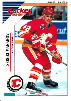 1993-94 Panini Hockey Stickers #183 Sergei Makarov Front