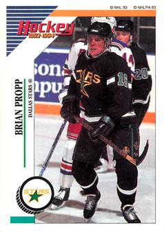 1993-94 Panini Hockey Stickers #267 Brian Propp Front