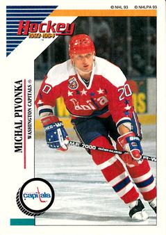 1993-94 Panini Hockey Stickers #27 Michal Pivonka Front
