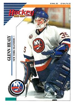 1993-94 Panini Hockey Stickers #65 Glenn Healy Front