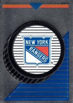 1993-94 Panini Hockey Stickers #89 New York Rangers Logo Front
