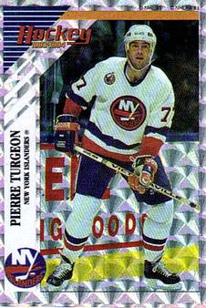 1993-94 Panini Hockey Stickers #F Pierre Turgeon Front