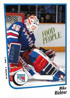 1994-95 Panini Hockey Stickers #90 Mike Richter Front