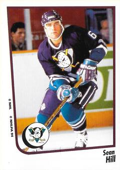 1994-95 Panini Hockey Stickers #125 Sean Hill Front