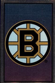 1996-97 Panini Stickers #8 Boston Bruins Logo Front