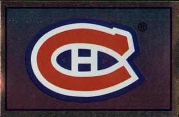 1996-97 Panini Stickers #41 Montreal Canadiens Logo Front