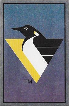 1996-97 Panini Stickers #63 Pittsburgh Penguins Logo Front