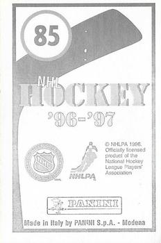 1996-97 Panini Stickers #85 Phil Housley  Back