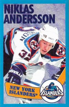 1996-97 Panini Stickers #98 Niklas Andersson  Front