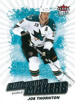 2008-09 Ultra - Difference Makers #DM7 Joe Thornton Front