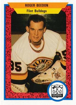1991-92 ProCards AHL/IHL/CoHL #NNO Roger Beedon Front