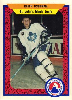 1991-92 ProCards AHL/IHL/CoHL #341 Keith Osborne Front