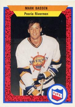 1991-92 ProCards AHL/IHL/CoHL #33 Mark Bassen Front