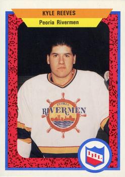 1991-92 ProCards AHL/IHL/CoHL #39 Kyle Reeves Front