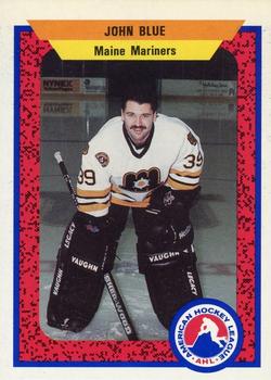 1991-92 ProCards AHL/IHL/CoHL #50 John Blue Front