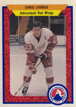 1991-92 ProCards AHL/IHL/CoHL #125 Chris Luongo Front