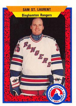 1991-92 ProCards AHL/IHL/CoHL #193 Sam St. Laurent Front