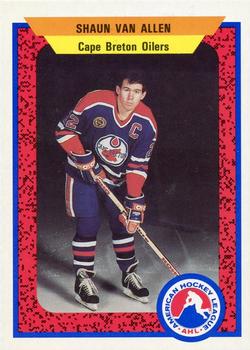 1991-92 ProCards AHL/IHL/CoHL #221 Shaun Van Allen Front